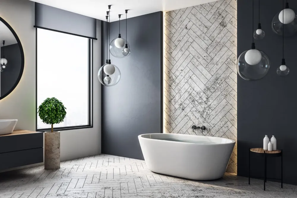 Salle de bain à Ciplet